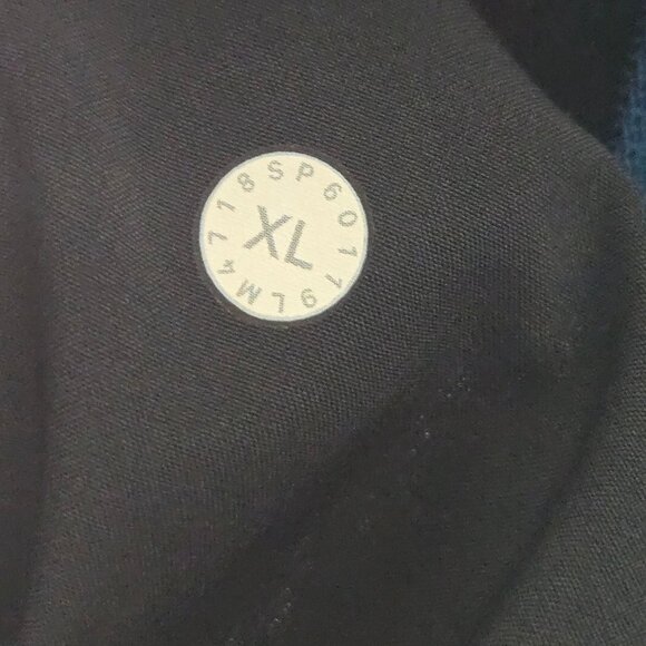 Lululemon Men's Size XL City Sweat Full-Zip Hoodie Sweatshirt Poseidon Blue - Picture 5 of 9